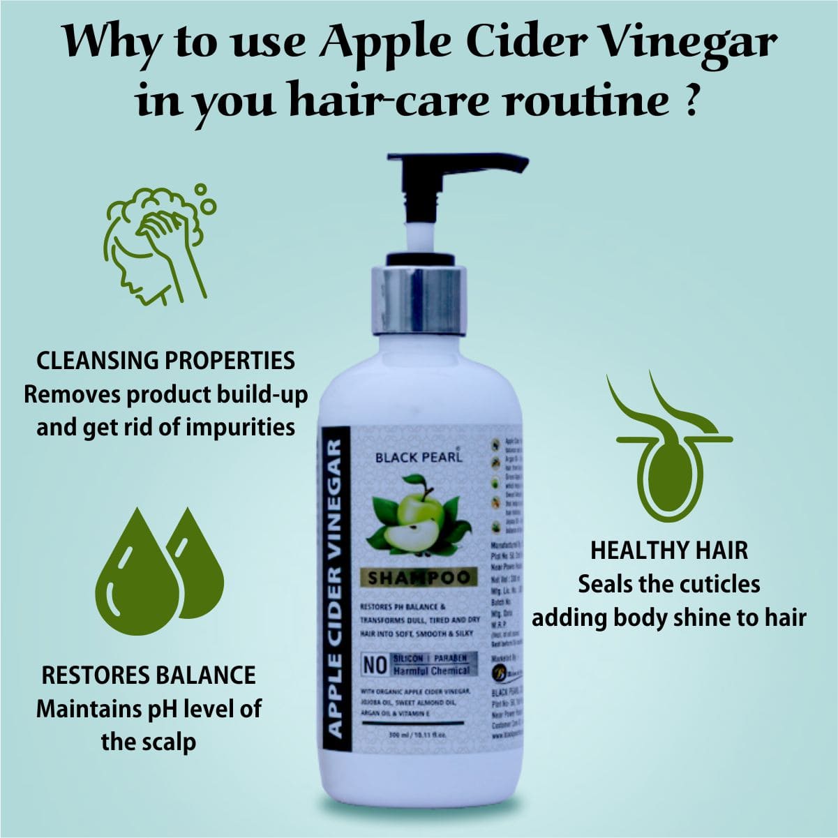 Why to use Apple Cider Vinegar Shampoo