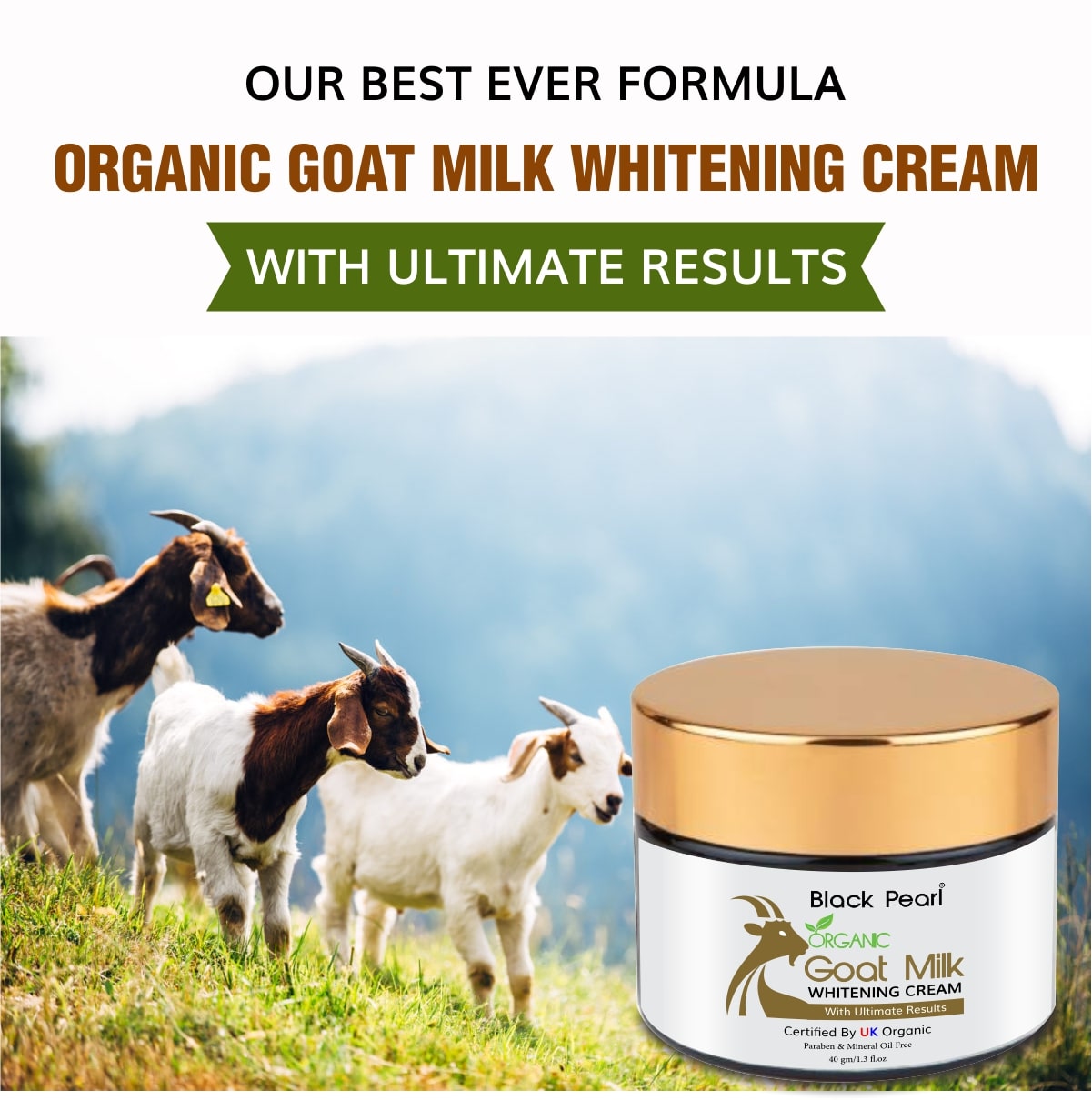 Organic Cosmetic – Manufacturers in India Organic Goat Milk Whitening Cream