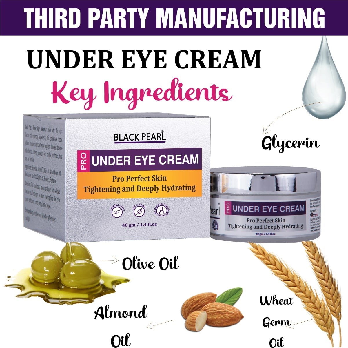 Under Eye Cream Third Party Manufacturing