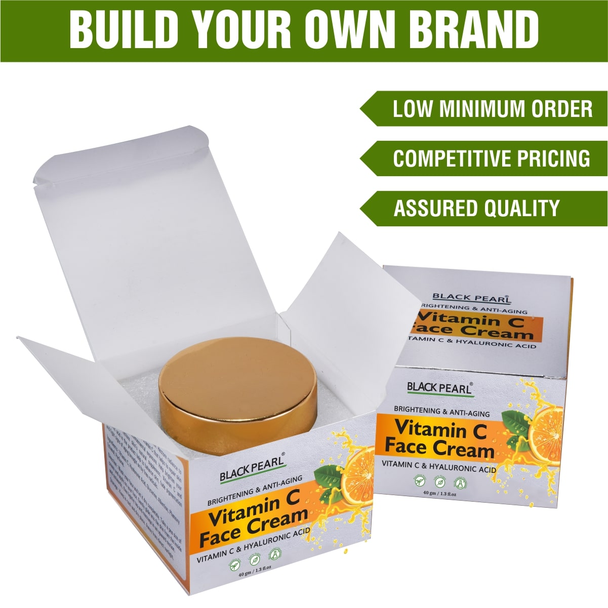 Vitamin C Face Cream Build Your Own Brand