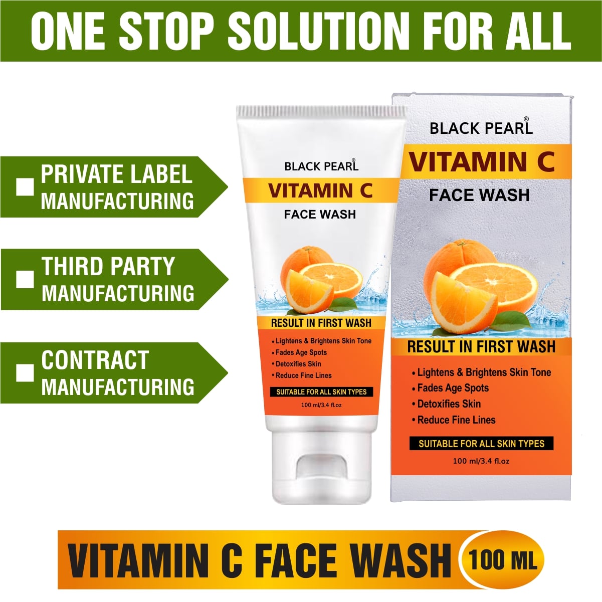 Vitamin C Face Wash one stop solution for all