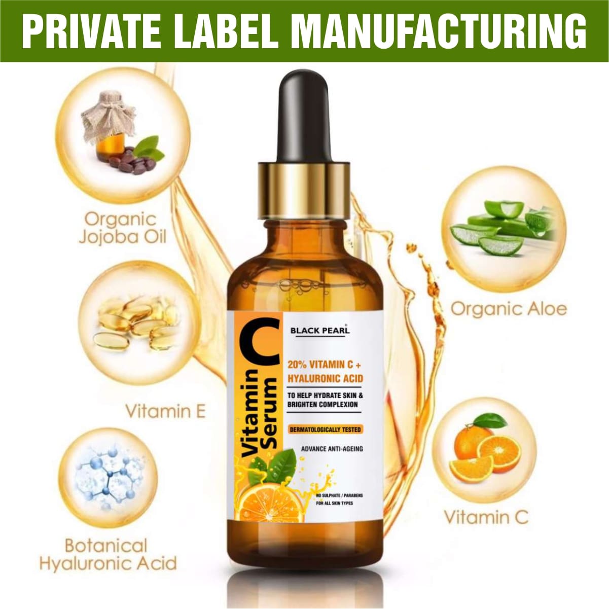 Vitamin C Serum Private Label Manufacturing