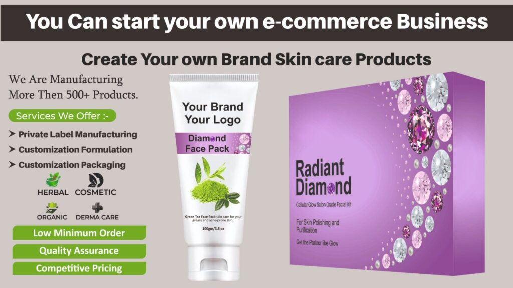 Organic cosmetic manufacturers’ private label